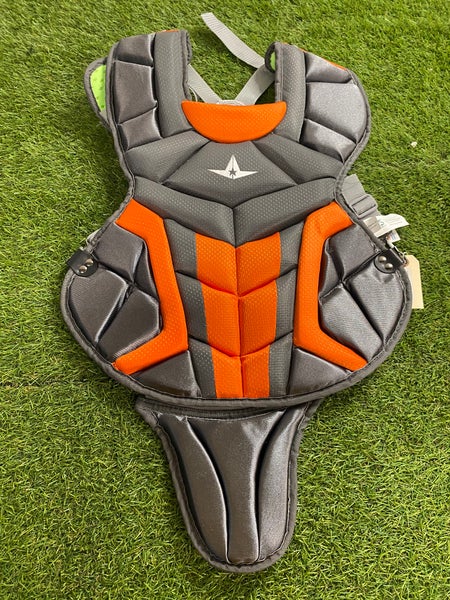 Gray All Star System 7 Axis Catcher's Chest Protector (New)