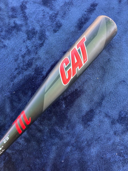 2021 Marucci CAT Alloy Bat USABat Certified (-11) Alloy 18 oz 29" (Used)