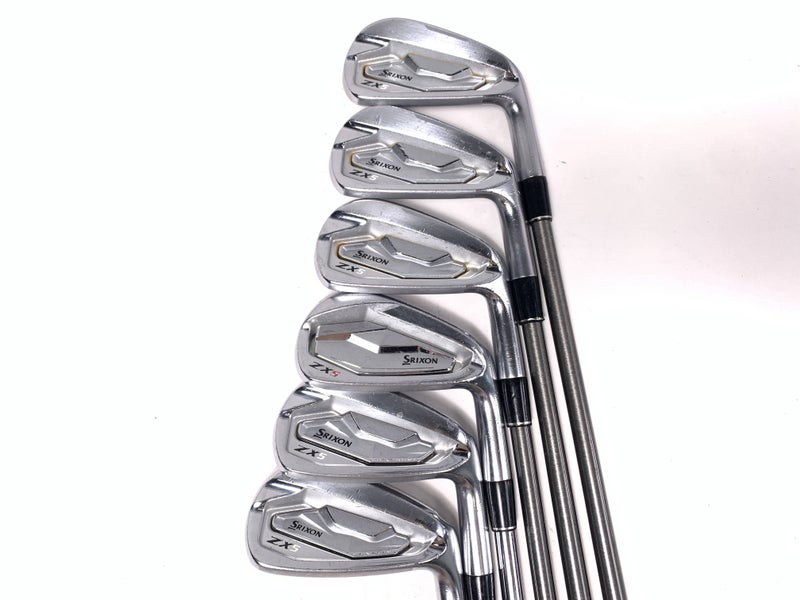 Srixon ZX5 MKII Iron Set 5-PW AeroTech SteelFiber i95 Regular Graphite Mens RH