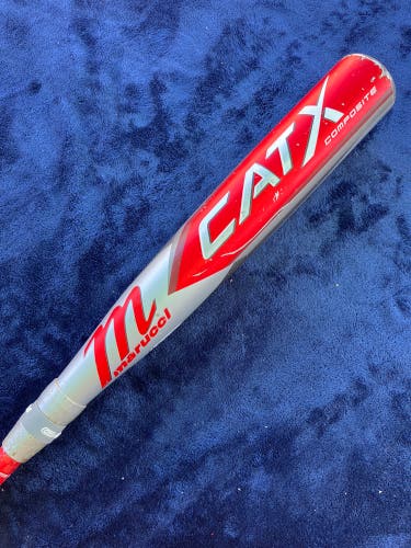 2023 Marucci CAT X Composite Bat USSSA Certified (-5) Composite 27 oz 32" (Used)