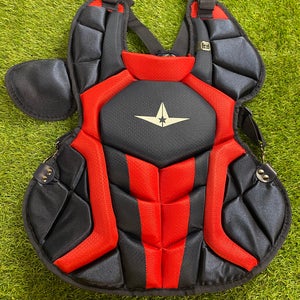 Black All Star System 7 Axis Catcher's Chest Protector (New)