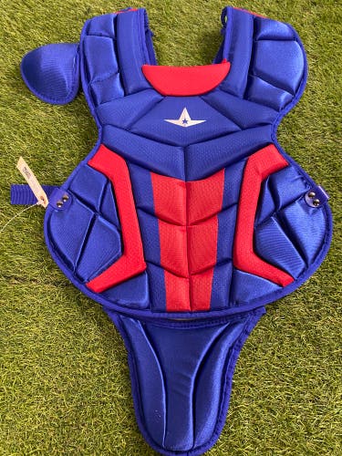 Blue All Star System 7 Axis Catcher's Chest Protector (New)