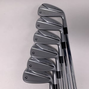 TaylorMade P790 2021 Iron Set 5-PW DG 105 S300 Stiff Steel Mens RH