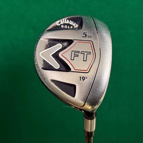Callaway FT 2008 Neutral 19 Fairway Wood 5w Fujikura Ventus Red FW 5-A Seniors