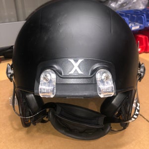 USED XENITH X2E+ ADULT FOOTBALL HELMET - LARGE - FLAT BLACK