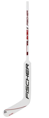 Fischer GW150 Wood-Fiberglass Hockey Goalie Stick | Youth | 19" Paddle | Left