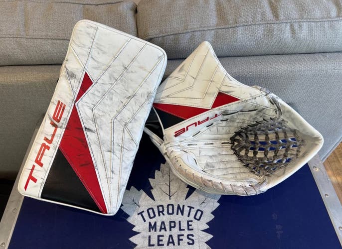 Pro Stock True Catalyst PX3 Pro Goalie Glove & Blocker Set Andersen