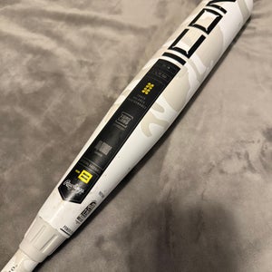 2025 Rawlings Icon Composite USSSA Certified Bat (-8) 21 oz 29" (Used)