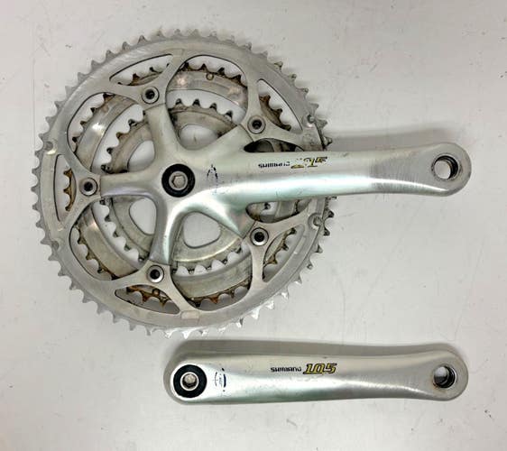 Shimano 105 FC-5504 170mm 52/42/30 Hollowtech Aluminum Road Triple Crankset