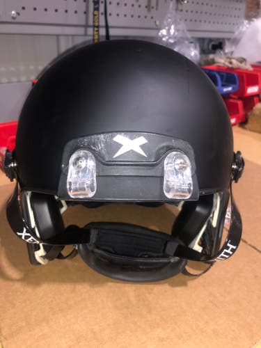 USED XENITH X2E+ ADULT FOOTBALL HELMET - LARGE - FLAT BLACK