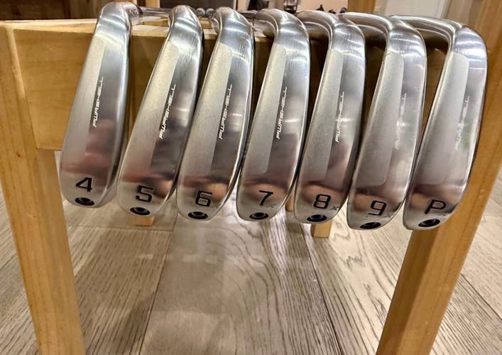 Cobra Forged Tec X Irons – KBS $-Taper 120 Shafts (4–PW)