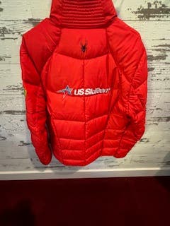Official US Ski Team Vintage Spyder Puffy Jacket