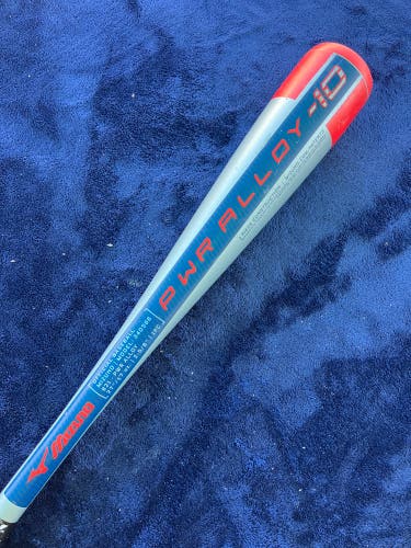 2024 Mizuno B21 Alloy Bat USABat Certified (-10) Alloy 17 oz 27" (Used)