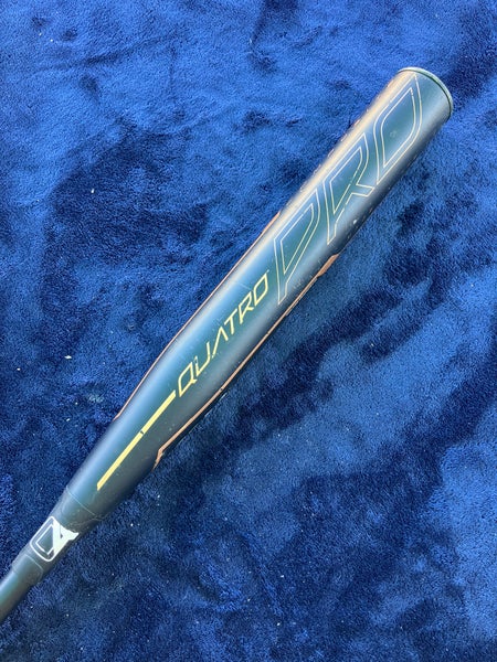 Black 2020 Rawlings Quatro Pro Composite Bat (-10) Composite 22 oz 32" (Used)