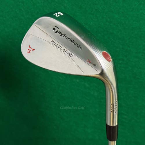TaylorMade Milled Grind Chrome 52-SB9 52 Gap Wedge Dynamic Gold Steel Wedge