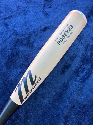 2018 Marucci Posey Pro Metal Alloy Bat USSSA Certified (-10) Alloy 17 oz 27" (Used)