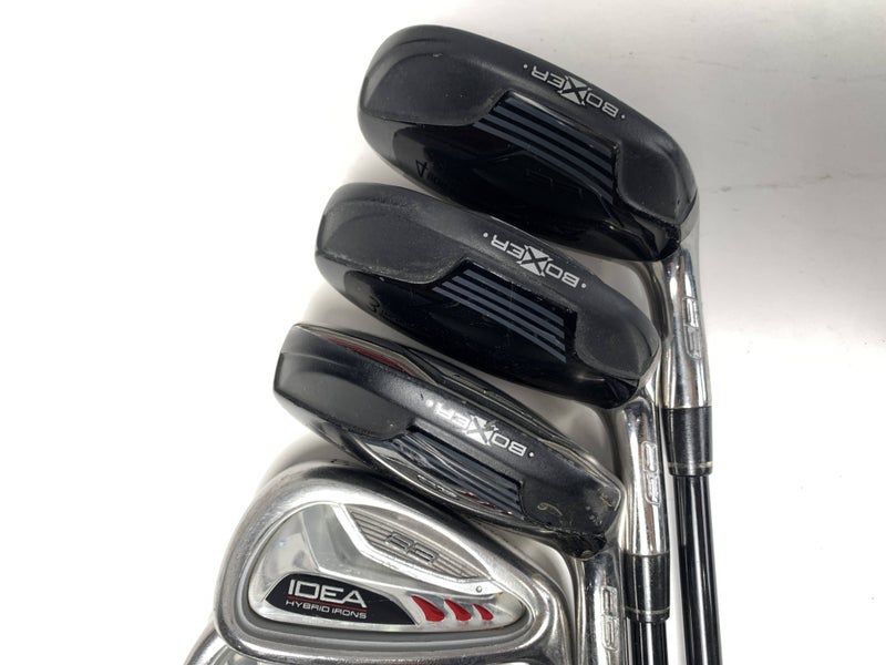 Adams Idea A3 Hybrid Iron Set 3-PW Grafalloy Pro Launch Regular RH - No 6 Iron