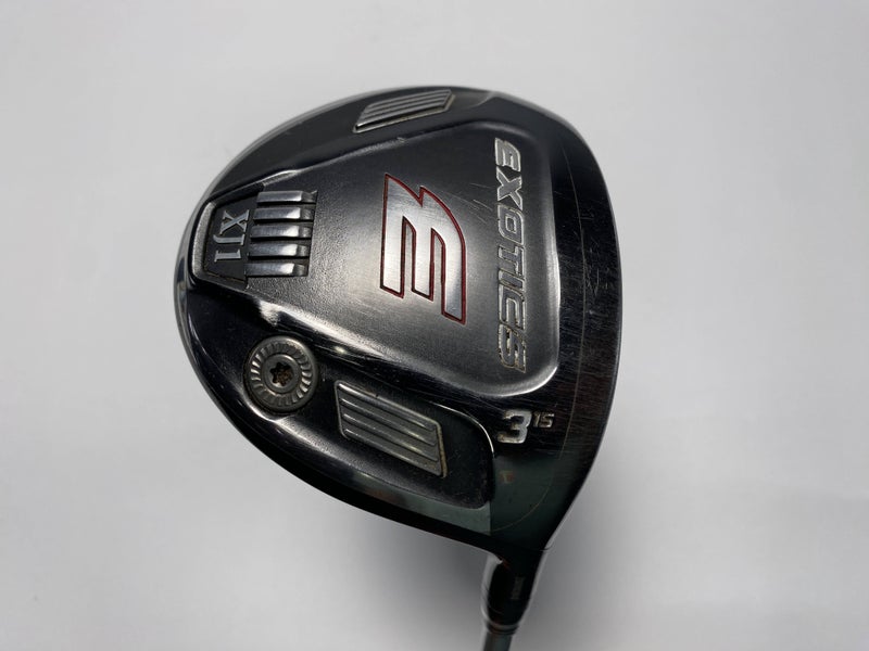 Tour Edge Exotics XJ1 3 Fairway Wood 15* Fujikura Air Speeder Regular RH