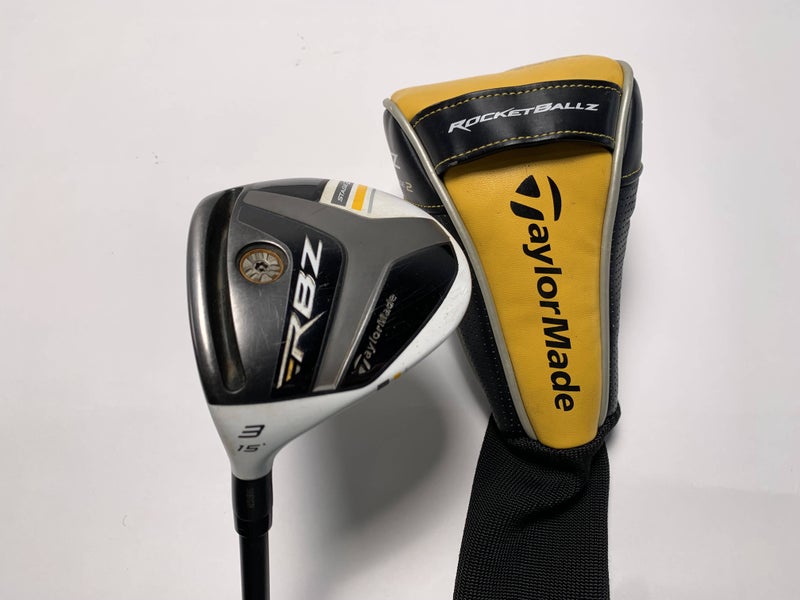 TaylorMade RocketBallz Stage 2 3 Fairway Wood 15* RocketFuel 60g Stiff LH HC