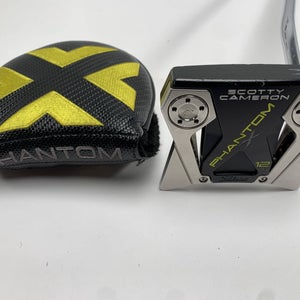 Scotty Cameron Phantom X 12.5 2019 Putter 37" SuperStroke Tour 5.0 Mens RH HC