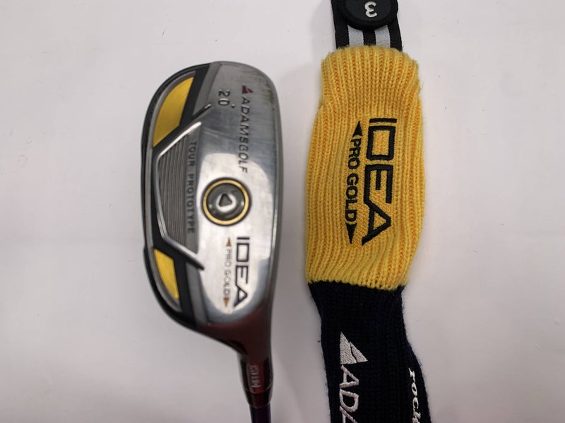 Adams Idea Pro Gold PNT 3 Hybrid 20* Mitsubishi Rayon JAVLNFX Stiff Mens RH HC