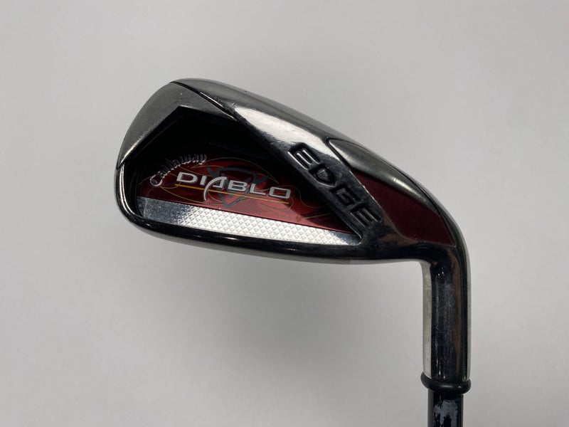 Callaway Diablo Edge Single 6 Iron 75g Regular Graphite Mens RH Oversize Grip