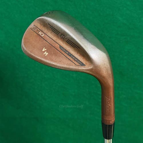 Titleist Vokey SM10 Raw 58-8M 58 Lob Wedge Stepped Steel Wedge Flex