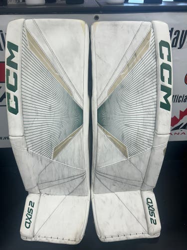 35" 2022 CCM Axis Pro Goalie Leg Pads (Used)