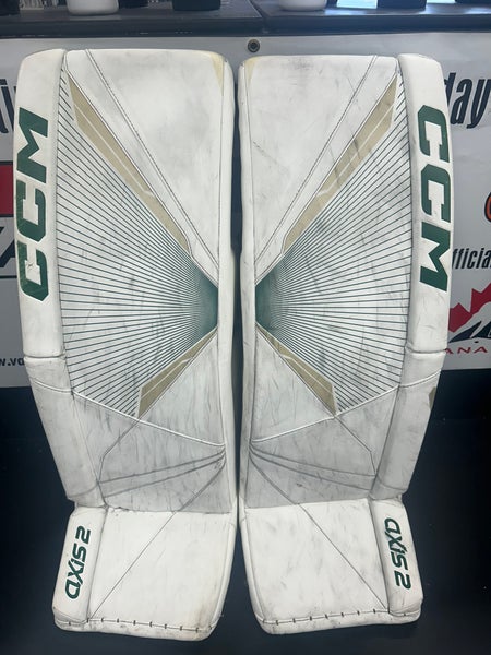 35" 2022 CCM Axis Pro Goalie Leg Pads (Used)