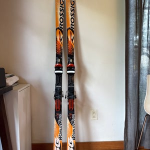 Unisex Rossignol SG 175 cm Racing Skis With Bindings Max Din 12 (Used)