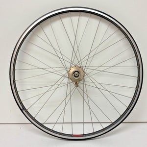Vintage Weinmann 522 36-Spoke Black Aluminum 26" QR Front Wheel Suzue Sealed Hub