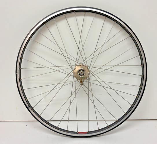 Vintage Weinmann 522 36-Spoke Black Aluminum 26" QR Front Wheel Suzue Sealed Hub