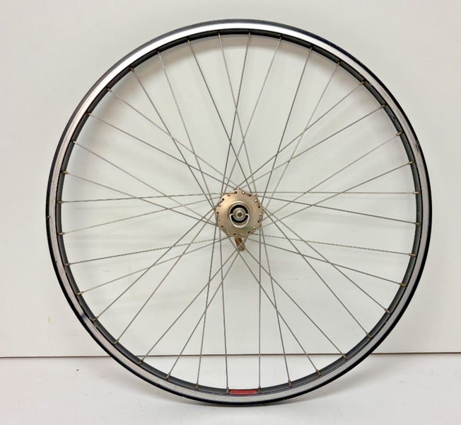 Vintage Weinmann 522 36-Spoke Black Aluminum 26" QR Front Wheel Suzue Sealed Hub