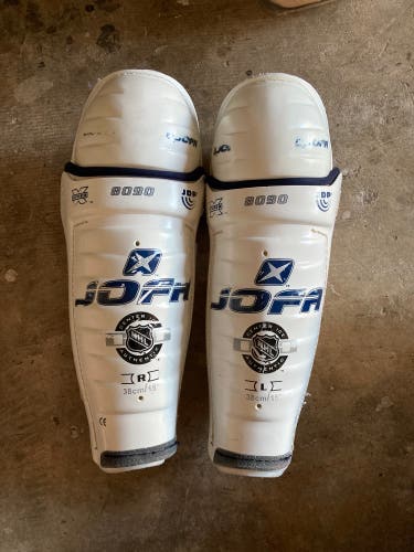 Senior Jofa 8090 15" Shin Pads Pro Stock (Used)
