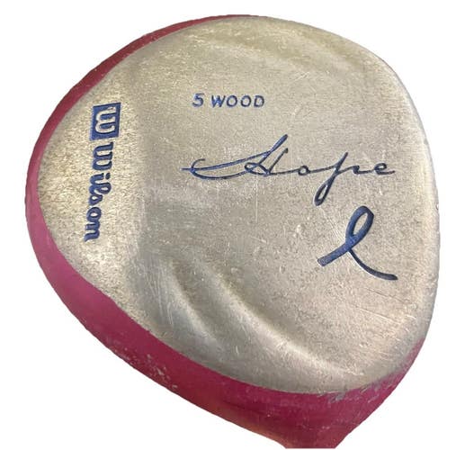 Wilson Hope Pink Titanium 5 Wood 19* RH Ladies Flex Graphite 41" New Velvet Grip
