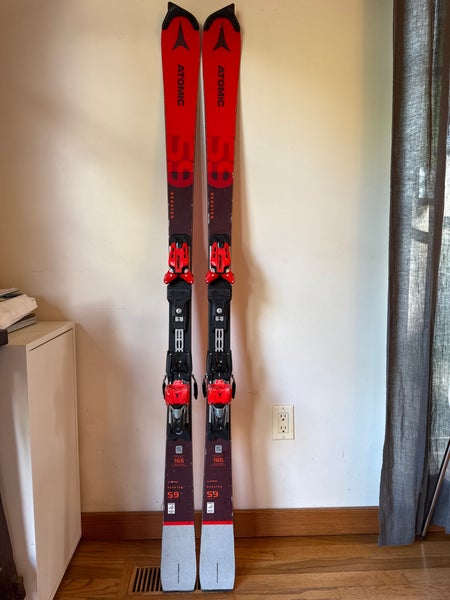 Atomic Redster S9 165 cm Racing Skis With Bindings Max Din 16 (Used)