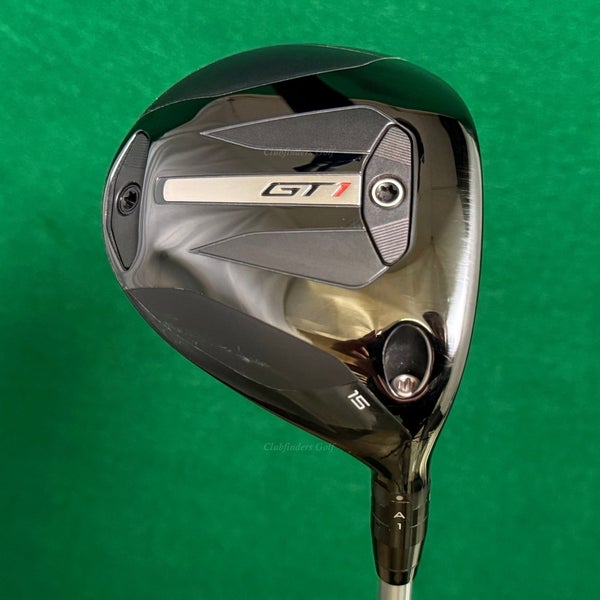 Titleist '25 GT1 15 Fairway Wood Fujikura Airspeeder 40 Regular w/ Headcover