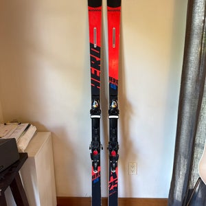 Unisex Rossignol Hero Athlete GS 182 cm Racing Skis With Bindings Max Din 15 (Used)