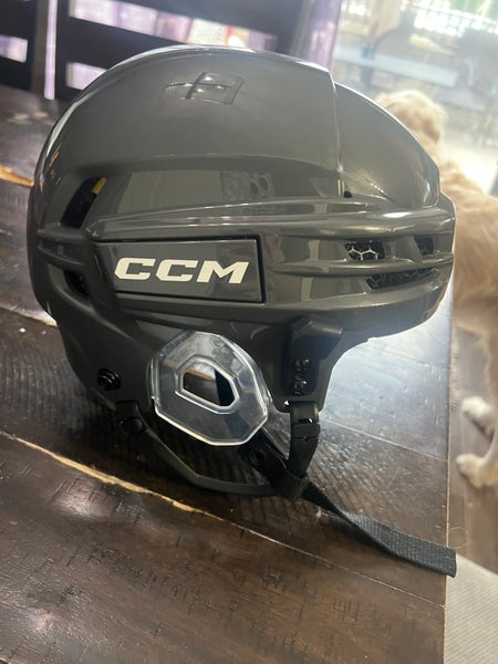 Like New - Used Once Medium CCM Tacks 720 Helmet Grey