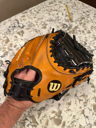 Wilson a2000 Pudge 32.5 catchers mitt baseball glove