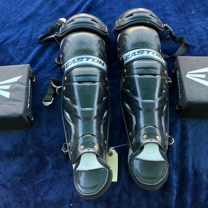 Black Youth Easton Gametime Catcher's Leg Guard (Used)