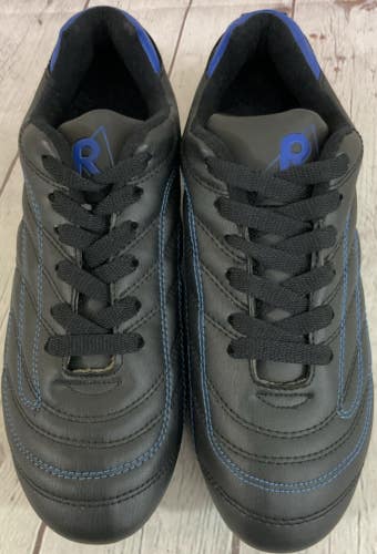 Riddell Striker Junior Soccer Cleats Size Five Quilted Genuine Leather Shell
