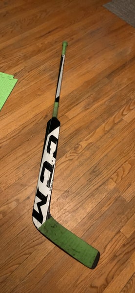 Intermediate CCM Eflex 5.5 Full Right Goalie Stick 25" Paddle (Used)