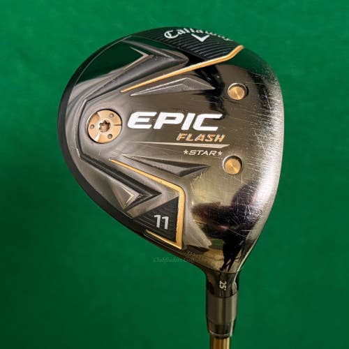 Callaway Epic Flash Star 25 Fairway 11 Wood Attas Speed Series 40g Seniors w/HC