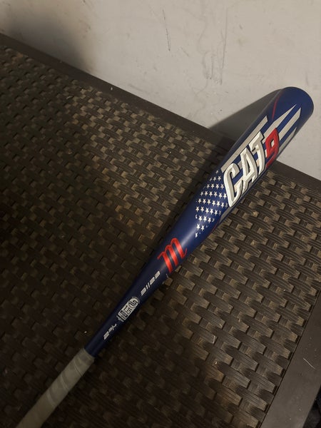 2021 Marucci CAT9 Pastime Alloy USSSA Certified Bat (-8) 23 oz 31" (Used)