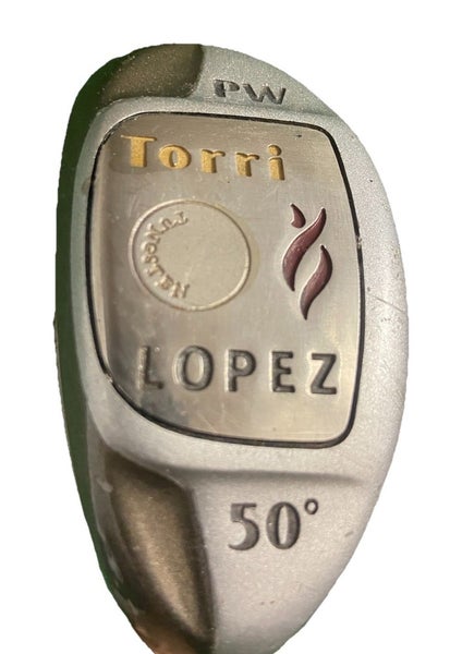 Nancy Lopez Golf Torri PW Hybrid 50* RH Ladies FlexMatch-3 Graphite 34" New Grip
