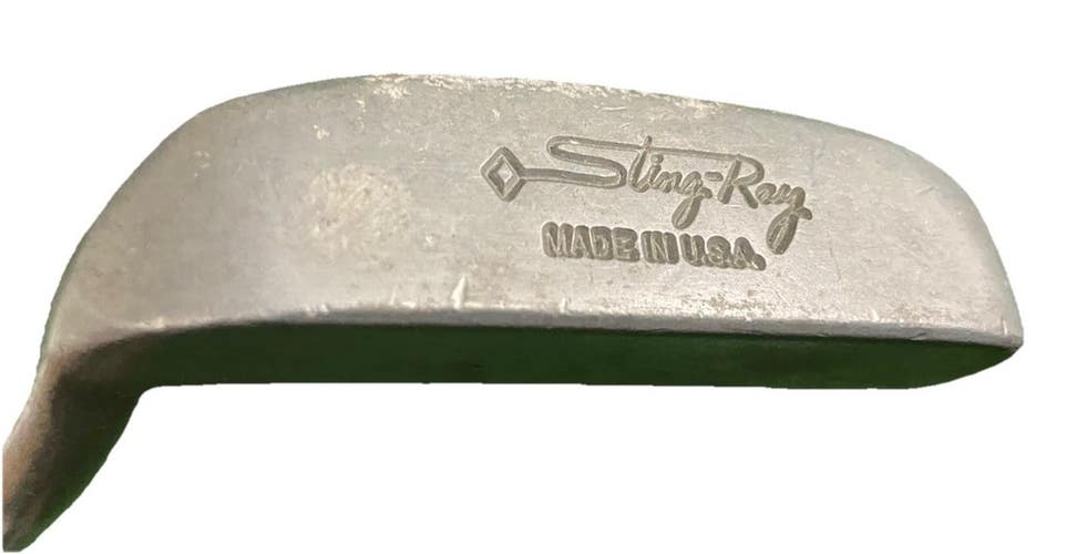 Sting-Ray Napa Blade Putter Made In USA RH Comet Steel 34" With Good Pistol Grip