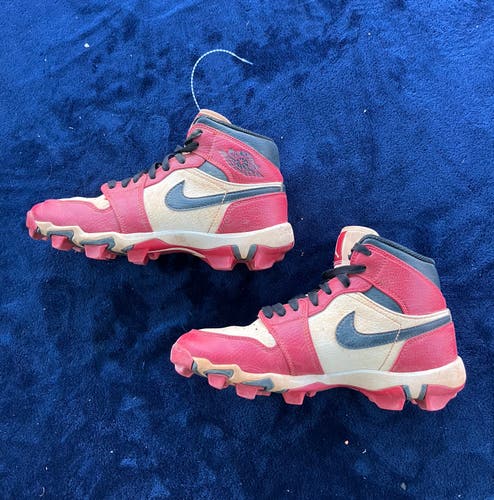 5Y Nike Air Jordan High Top Molded Cleats (Used)