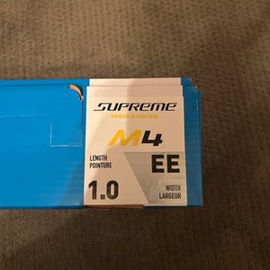 Bauer Supreme M4 Hockey Skates Extra Wide Width Size 1 (Used)