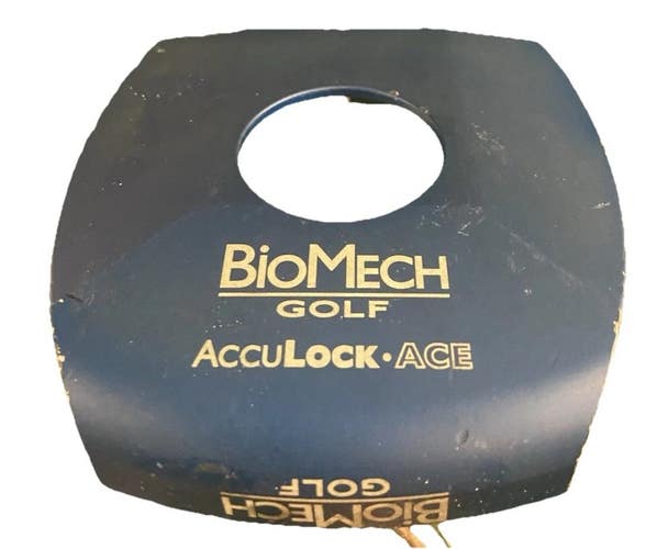 Biomech Golf Acculock Ace Rear-Shafted Mallet Putter 39" HC 21" JumboMax Armlock